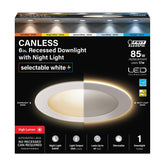 BULB LT REC LED WHITE 5CCT 6IN